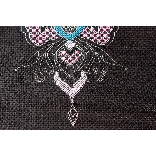 Cross-stitch kits Butterfly, AH-119 by Abris Art - buy online! ✿ Fast delivery ✿ Factory price ✿ Wholesale and retail ✿ Purchase Big kits for cross stitch embroidery