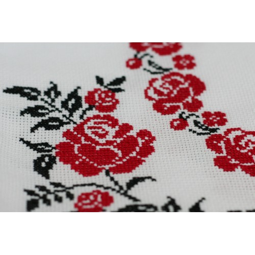 Cross-stitch kits Wedding rushnyk, AHE-001 by Abris Art - buy online! ✿ Fast delivery ✿ Factory price ✿ Wholesale and retail ✿ Purchase Cross Stitch Towel Kits