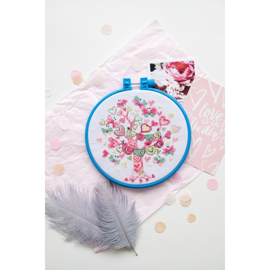Cross-stitch kits Blooms, AHM-013 by Abris Art - buy online! ✿ Fast delivery ✿ Factory price ✿ Wholesale and retail ✿ Purchase Kits-miniature for cross stitch