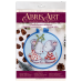 Cross-stitch kits Fallen in love mice, AHM-017 by Abris Art - buy online! ✿ Fast delivery ✿ Factory price ✿ Wholesale and retail ✿ Purchase Kits-miniature for cross stitch