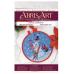 Cross-stitch kits Snowman cat, AHM-026 by Abris Art - buy online! ✿ Fast delivery ✿ Factory price ✿ Wholesale and retail ✿ Purchase Kits-miniature for cross stitch