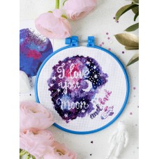 Cross-stitch kits To the moon and back