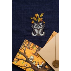 Cross-stitch kits Raccoon