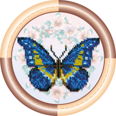 Mini Bead embroidery kit Butterfly