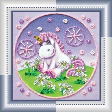 Mini Bead embroidery kit Pony