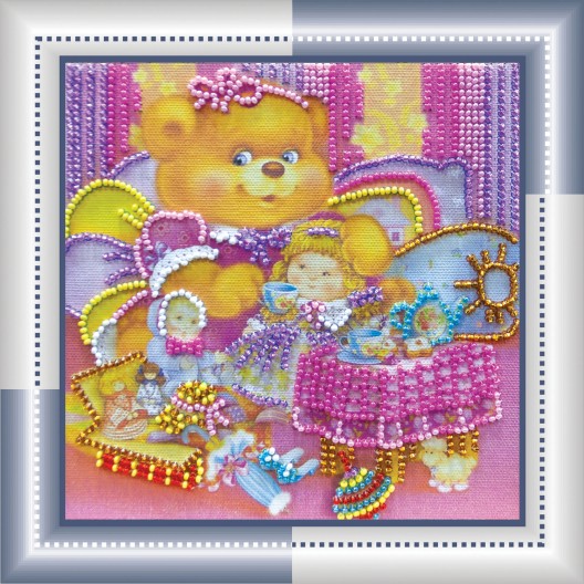 Lunch, AM-038 by Abris Art - buy online! ✿ Fast delivery ✿ Factory price ✿ Wholesale and retail ✿ Purchase Sets-mini-for embroidery with beads on canvas