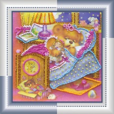 Mini Bead embroidery kit Nighty night