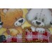 Mini Bead embroidery kit Bears and basket, AM-049 by Abris Art - buy online! ✿ Fast delivery ✿ Factory price ✿ Wholesale and retail ✿ Purchase Sets-mini-for embroidery with beads on canvas