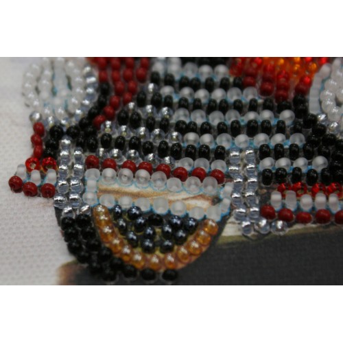 Mini Bead embroidery kit Skoda-1102, AM-054 by Abris Art - buy online! ✿ Fast delivery ✿ Factory price ✿ Wholesale and retail ✿ Purchase Sets-mini-for embroidery with beads on canvas