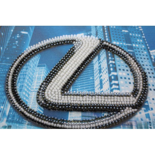 Mini Bead embroidery kit LEXUS, AM-070 by Abris Art - buy online! ✿ Fast delivery ✿ Factory price ✿ Wholesale and retail ✿ Purchase Sets-mini-for embroidery with beads on canvas