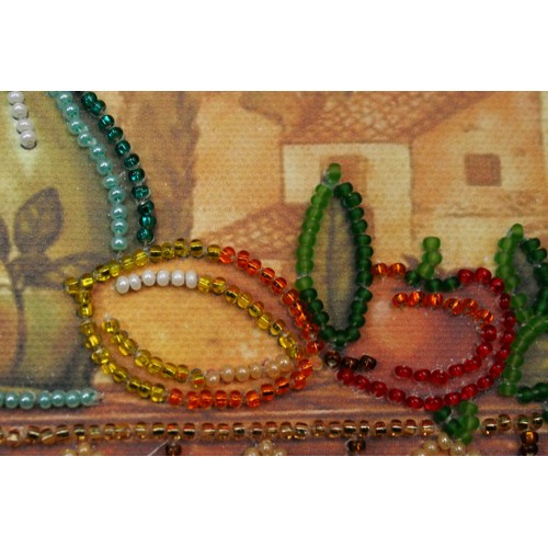 Mini Bead embroidery kit Spices – 1, AM-088 by Abris Art - buy online! ✿ Fast delivery ✿ Factory price ✿ Wholesale and retail ✿ Purchase Sets-mini-for embroidery with beads on canvas