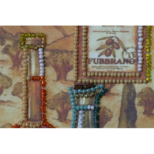 Mini Bead embroidery kit Spices – 1, AM-088 by Abris Art - buy online! ✿ Fast delivery ✿ Factory price ✿ Wholesale and retail ✿ Purchase Sets-mini-for embroidery with beads on canvas