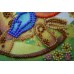 Mini Bead embroidery kit On a rocking horse, AM-093 by Abris Art - buy online! ✿ Fast delivery ✿ Factory price ✿ Wholesale and retail ✿ Purchase Sets-mini-for embroidery with beads on canvas