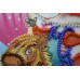 Mini Bead embroidery kit On a rocking horse, AM-093 by Abris Art - buy online! ✿ Fast delivery ✿ Factory price ✿ Wholesale and retail ✿ Purchase Sets-mini-for embroidery with beads on canvas