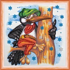 Mini Bead embroidery kit Woodpecker