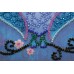 Mini Bead embroidery kit Blue owl, AM-105 by Abris Art - buy online! ✿ Fast delivery ✿ Factory price ✿ Wholesale and retail ✿ Purchase Sets-mini-for embroidery with beads on canvas