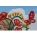 Mini Bead embroidery kit Poppies bunch, AM-113 by Abris Art - buy online! ✿ Fast delivery ✿ Factory price ✿ Wholesale and retail ✿ Purchase Sets-mini-for embroidery with beads on canvas