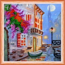 Mini Bead embroidery kit Venice landscape