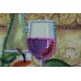 Mini Bead embroidery kit Grapes and vine, AM-126 by Abris Art - buy online! ✿ Fast delivery ✿ Factory price ✿ Wholesale and retail ✿ Purchase Sets-mini-for embroidery with beads on canvas