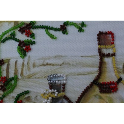 Mini Bead embroidery kit Spices, AM-127 by Abris Art - buy online! ✿ Fast delivery ✿ Factory price ✿ Wholesale and retail ✿ Purchase Sets-mini-for embroidery with beads on canvas