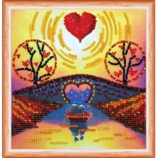 Mini Bead embroidery kit Unforgettable evening