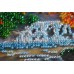 Mini Bead embroidery kit At the waterfall, AM-163 by Abris Art - buy online! ✿ Fast delivery ✿ Factory price ✿ Wholesale and retail ✿ Purchase Sets-mini-for embroidery with beads on canvas