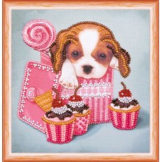 Mini Bead embroidery kit Sweet joy