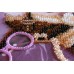 Mini Bead embroidery kit Little friend, AM-167 by Abris Art - buy online! ✿ Fast delivery ✿ Factory price ✿ Wholesale and retail ✿ Purchase Sets-mini-for embroidery with beads on canvas