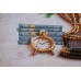 Mini Bead embroidery kit Still lafe with a clock, AM-168 by Abris Art - buy online! ✿ Fast delivery ✿ Factory price ✿ Wholesale and retail ✿ Purchase Sets-mini-for embroidery with beads on canvas