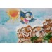 Mini Bead embroidery kit In to the happiness, AM-171 by Abris Art - buy online! ✿ Fast delivery ✿ Factory price ✿ Wholesale and retail ✿ Purchase Sets-mini-for embroidery with beads on canvas