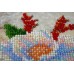 Mini Bead embroidery kit White flower, AM-173 by Abris Art - buy online! ✿ Fast delivery ✿ Factory price ✿ Wholesale and retail ✿ Purchase Sets-mini-for embroidery with beads on canvas