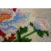 Mini Bead embroidery kit White flower, AM-173 by Abris Art - buy online! ✿ Fast delivery ✿ Factory price ✿ Wholesale and retail ✿ Purchase Sets-mini-for embroidery with beads on canvas