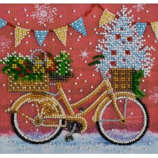 Mini Bead embroidery kit Holiday time