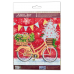 Mini Bead embroidery kit Holiday time, AM-176 by Abris Art - buy online! ✿ Fast delivery ✿ Factory price ✿ Wholesale and retail ✿ Purchase Sets-mini-for embroidery with beads on canvas