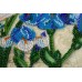 Mini Bead embroidery kit Ultramarine, AM-181 by Abris Art - buy online! ✿ Fast delivery ✿ Factory price ✿ Wholesale and retail ✿ Purchase Sets-mini-for embroidery with beads on canvas