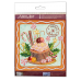 Mini Bead embroidery kit Holiday sweets, AM-198 by Abris Art - buy online! ✿ Fast delivery ✿ Factory price ✿ Wholesale and retail ✿ Purchase Sets-mini-for embroidery with beads on canvas