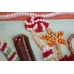 Mini Bead embroidery kit Holiday sweets, AM-198 by Abris Art - buy online! ✿ Fast delivery ✿ Factory price ✿ Wholesale and retail ✿ Purchase Sets-mini-for embroidery with beads on canvas