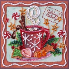 Mini Bead embroidery kit Aroma of the holiday