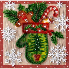 Mini Bead embroidery kit Children's holiday