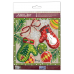 Mini Bead embroidery kit Holiday trivia, AM-201 by Abris Art - buy online! ✿ Fast delivery ✿ Factory price ✿ Wholesale and retail ✿ Purchase Sets-mini-for embroidery with beads on canvas