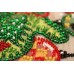 Mini Bead embroidery kit Holiday trivia, AM-201 by Abris Art - buy online! ✿ Fast delivery ✿ Factory price ✿ Wholesale and retail ✿ Purchase Sets-mini-for embroidery with beads on canvas