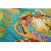 Mini Bead embroidery kit Multicolored iris, AM-203 by Abris Art - buy online! ✿ Fast delivery ✿ Factory price ✿ Wholesale and retail ✿ Purchase Sets-mini-for embroidery with beads on canvas