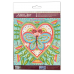 Mini Bead embroidery kit Summer heart, AM-204 by Abris Art - buy online! ✿ Fast delivery ✿ Factory price ✿ Wholesale and retail ✿ Purchase Sets-mini-for embroidery with beads on canvas