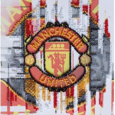 Mini Bead embroidery kit FC Manchester United