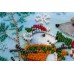Mini Bead embroidery kit Snow friend, AM-212 by Abris Art - buy online! ✿ Fast delivery ✿ Factory price ✿ Wholesale and retail ✿ Purchase Sets-mini-for embroidery with beads on canvas