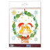 Mini Bead embroidery kit Kisses, AM-213 by Abris Art - buy online! ✿ Fast delivery ✿ Factory price ✿ Wholesale and retail ✿ Purchase Sets-mini-for embroidery with beads on canvas