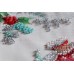 Mini Bead embroidery kit Winter magic, AM-217 by Abris Art - buy online! ✿ Fast delivery ✿ Factory price ✿ Wholesale and retail ✿ Purchase Sets-mini-for embroidery with beads on canvas