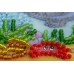 Magnets Bead embroidery kit Undersea kingdom, AMA-002 by Abris Art - buy online! ✿ Fast delivery ✿ Factory price ✿ Wholesale and retail ✿ Purchase Kits for embroidery magnets with beads on canvas