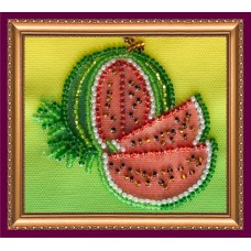 Magnets Bead embroidery kit Watermelon