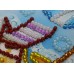 Magnets Bead embroidery kit Under the umbrella, AMA-007 by Abris Art - buy online! ✿ Fast delivery ✿ Factory price ✿ Wholesale and retail ✿ Purchase Kits for embroidery magnets with beads on canvas